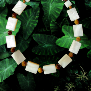 Choker  Harmonia- Madrepérola e Olho de Tigre - Imagem 3